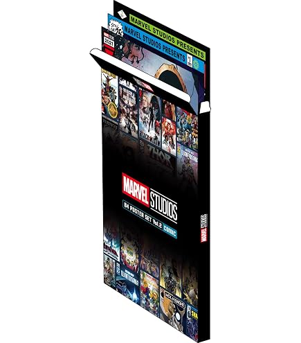 Amazon.co.jp: Marvel Studios 10周年 記念 ポスター集 限定版 Gold
